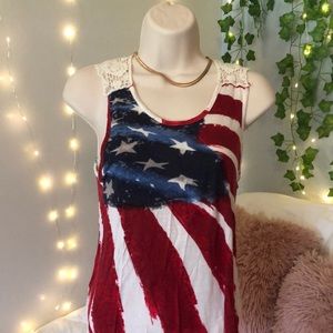 American flag top